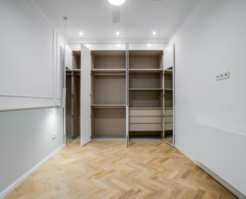 Proyecto completo de interiorismo en vivienda reformada.