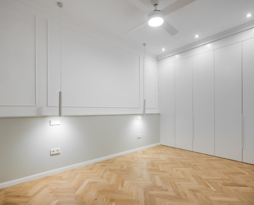 Obra finalizada con propuesta de reforma integral y estilo contemporáneo.