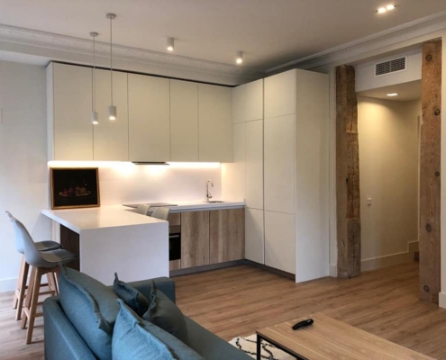 Proyecto de reforma con dirección arquitectónica detallada.