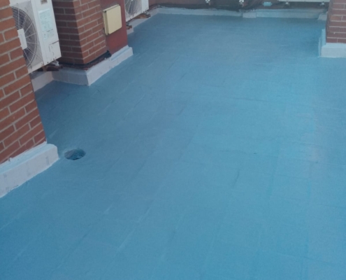 Rehabilitación de cubierta con aislamiento e impermeabilización. Rehabilitación de cubierta con aislamiento e impermeabilización.