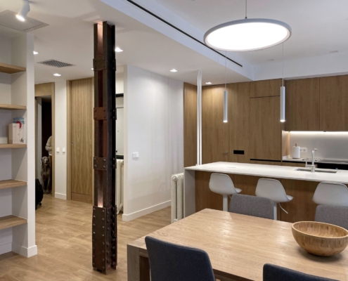 Reforma elegante con propuesta de interiorismo integral. Reforma elegante con propuesta de interiorismo integral.