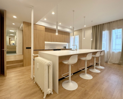 Diseño interior contemporáneo en reforma integral. Diseño interior contemporáneo en reforma integral.