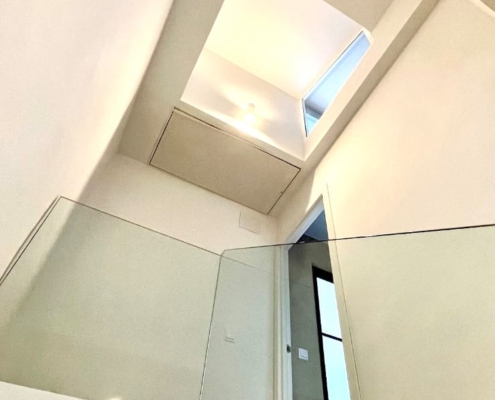 Espacios modernos creados en obra de nueva construcción. Espacios modernos creados en obra de nueva construcción.