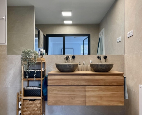 Interiorismo a medida en proyecto de obra nueva. Interiorismo a medida en proyecto de obra nueva.